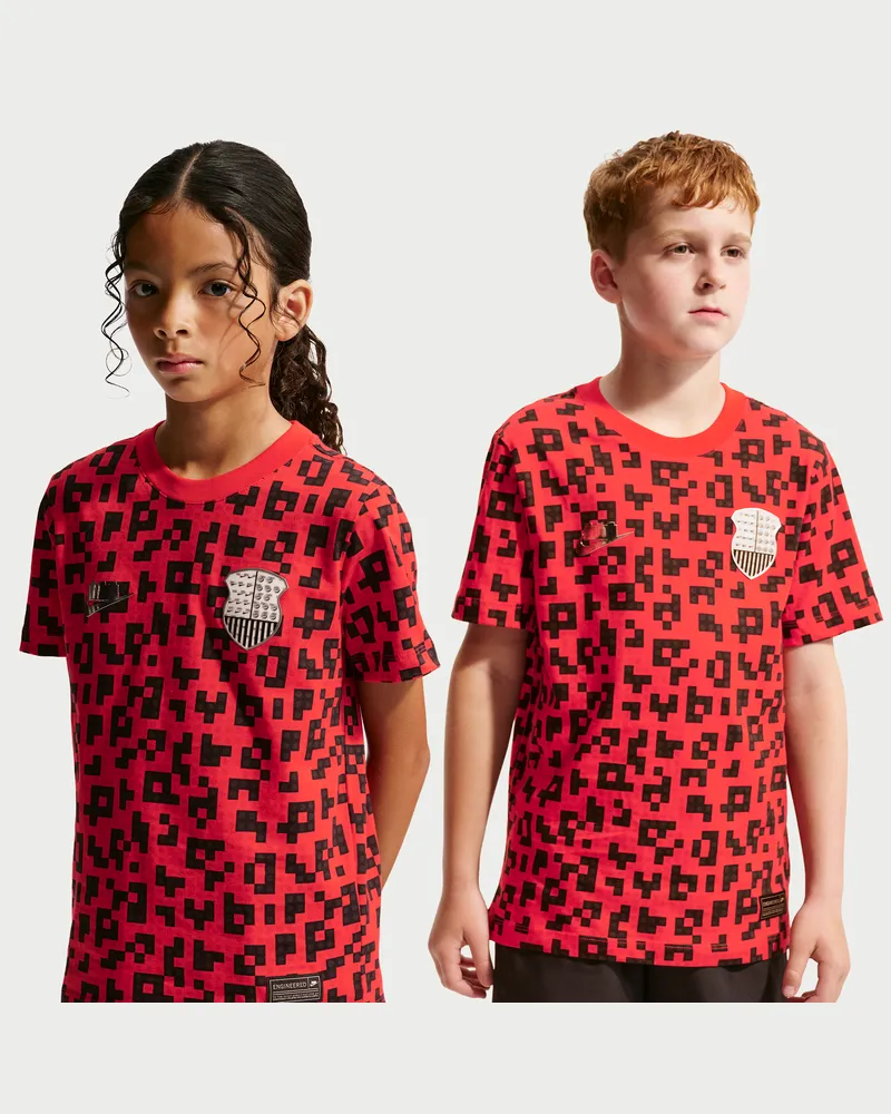 Nike Nike x LEGO®-Kollektion) T-Shirt für ältere Kinder - Rot Rot