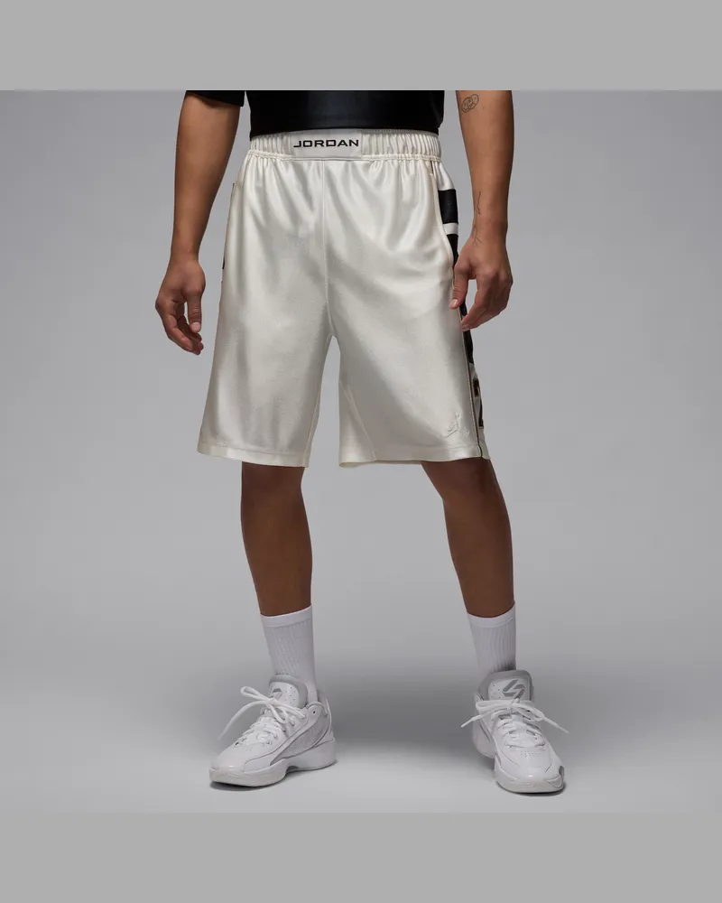 Jordan Brooklyn Cat Scratch Shorts (Herren) - Weiß Weiß