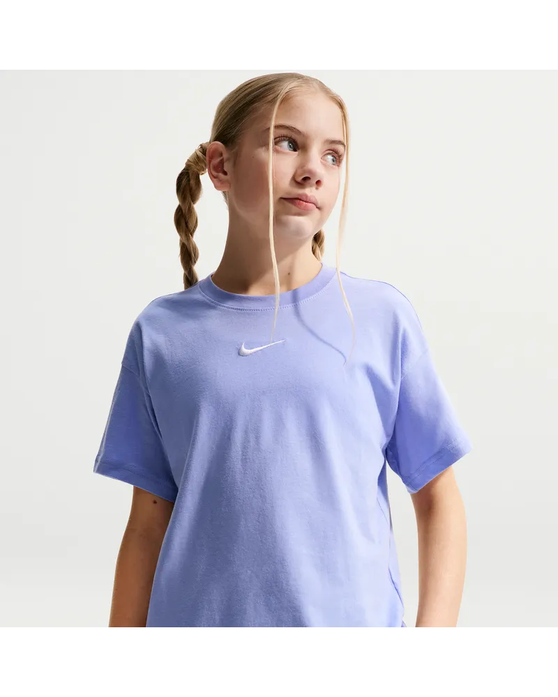 Nike Essential T-Shirt (ältere Kinder, Mädchen) - Lila Lila