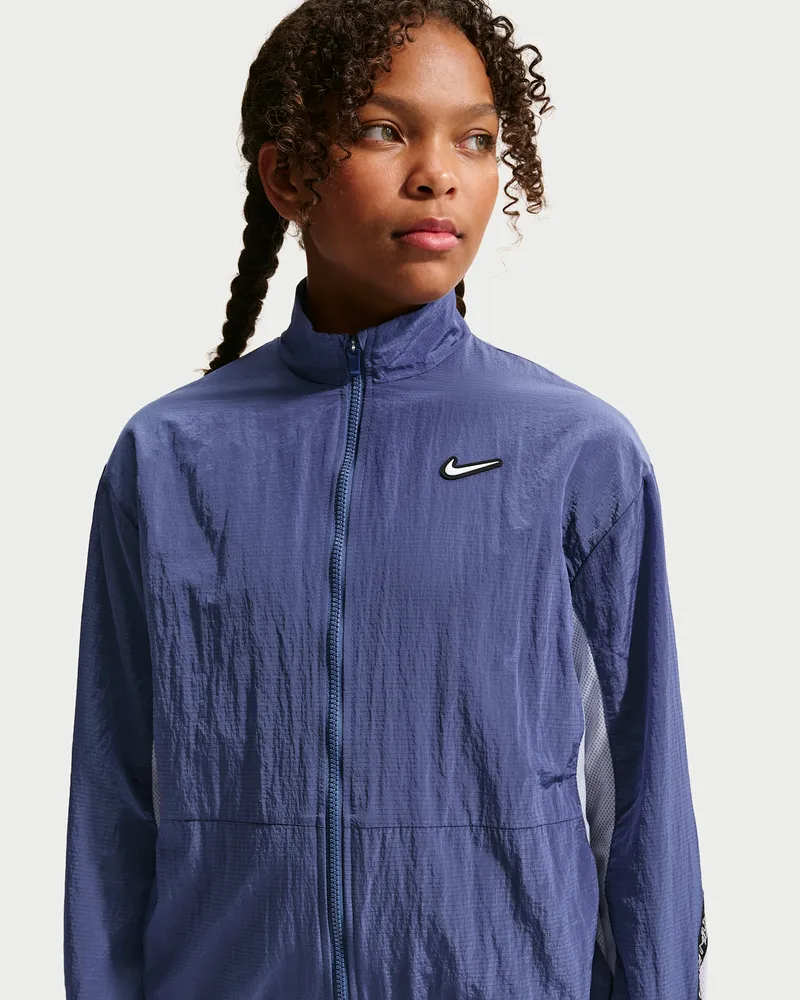 Nike Web-Jacke für ältere Kinder (Mädchen) - Blau Blau