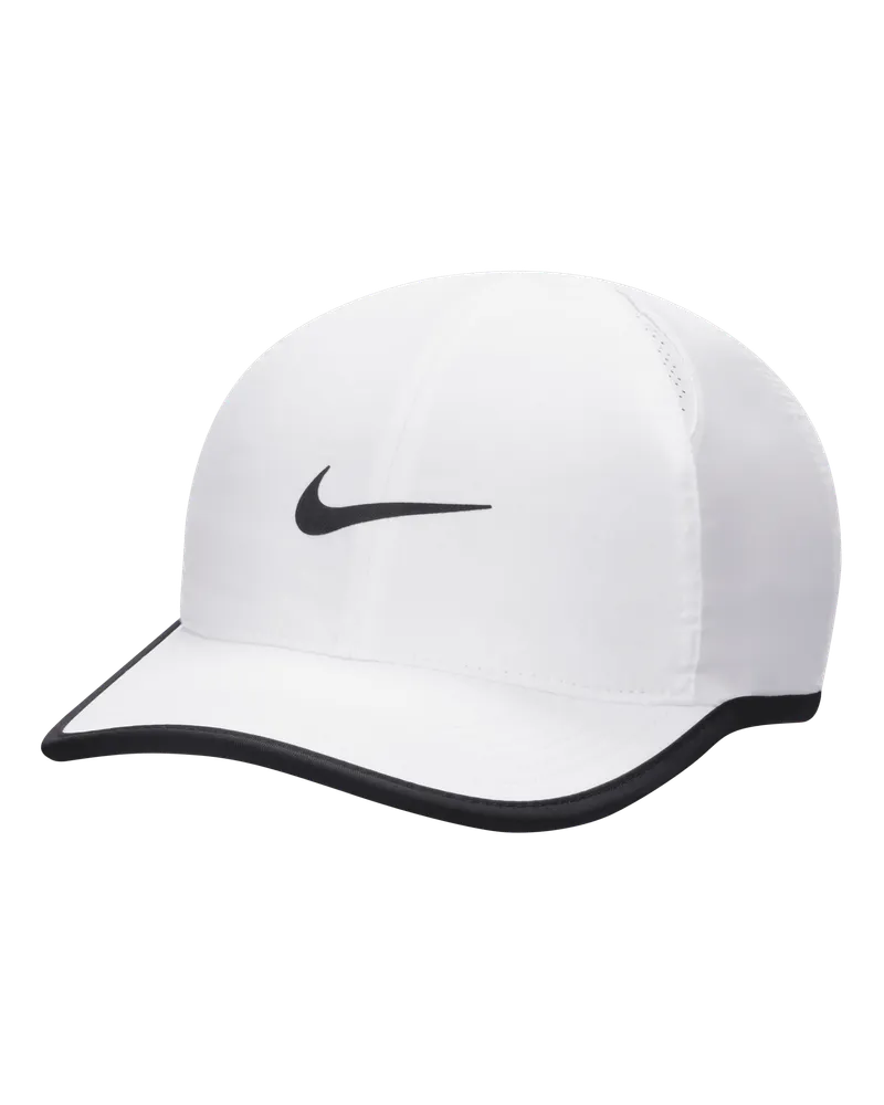 Nike Dri-FIT Club unstrukturierte Featherlight-Cap für Kinder - Weiß Weiß