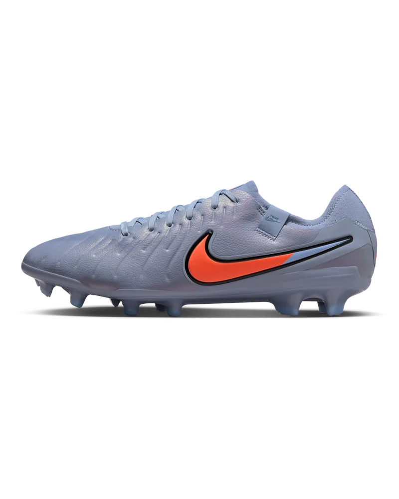Nike Tiempo Legend 10 Pro Low Top Fußballschuh für normalen Rasen - Blau Blau