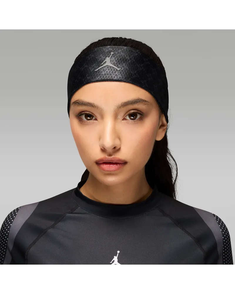 Jordan Performance Sport verstellbares Dri-FIT-Stirnband - Schwarz Schwarz