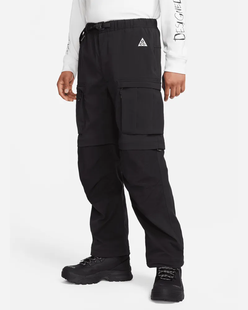 Nike ACG "Smith Summit" Herren-Cargo-Hose - Schwarz Schwarz