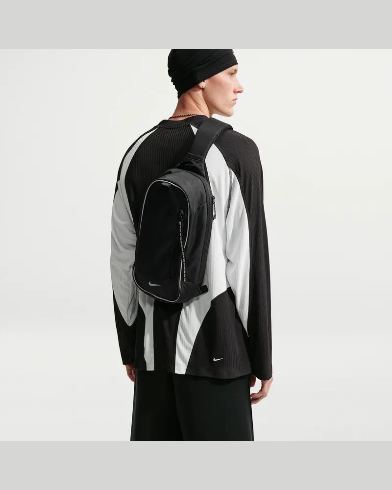 Nike Commute Umhängetasche (8 l) - Schwarz Schwarz