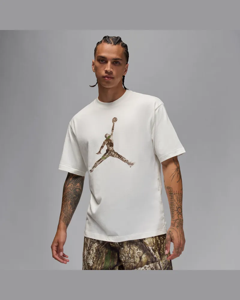 Jordan Brooklyn Realtree Jumpman T-Shirt (Herren) - Weiß Weiß