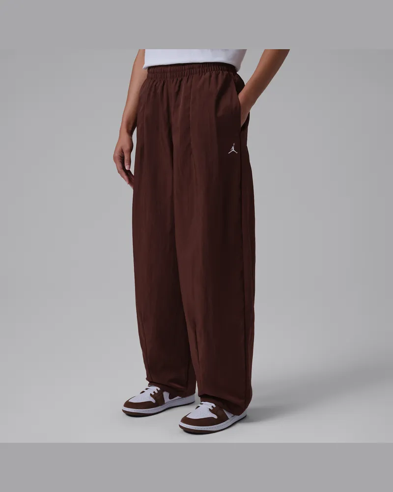 Jordan Brooklyn Hose aus Webmaterial (Damen) - Braun Braun