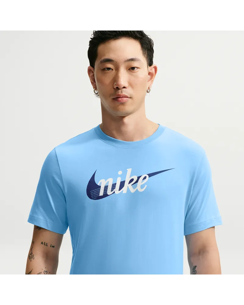 Nike T-Shirt (Herren) - Blau Blau