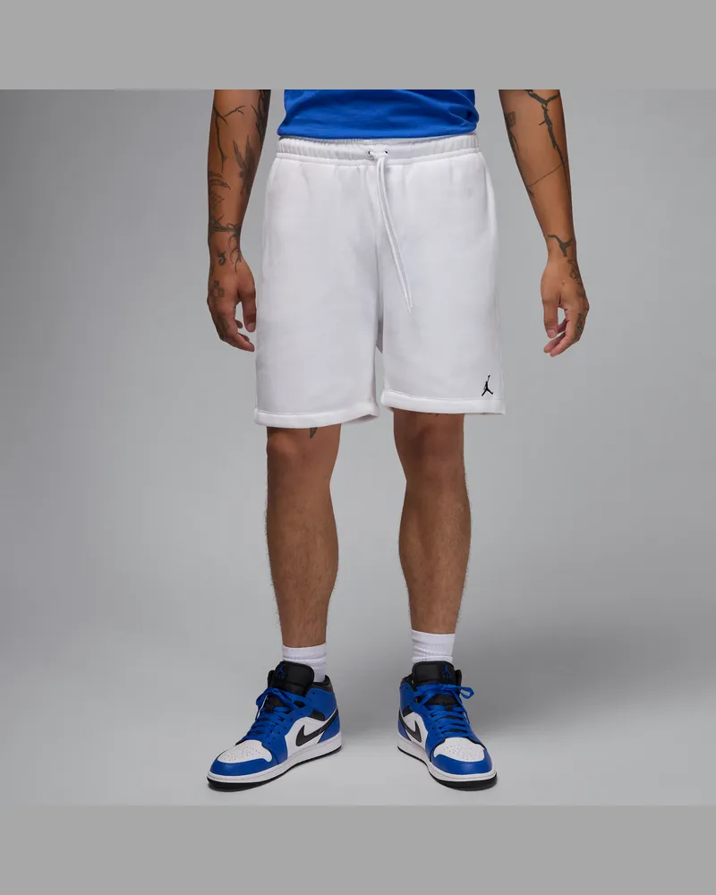 Jordan Brooklyn Fleece Shorts (Herren) - Weiß Weiß