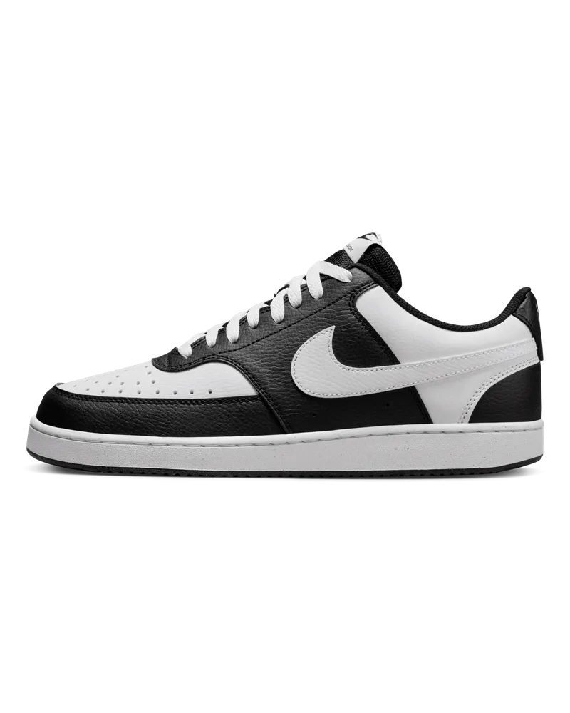 Nike Court Vision Low Herrenschuh - Schwarz Schwarz