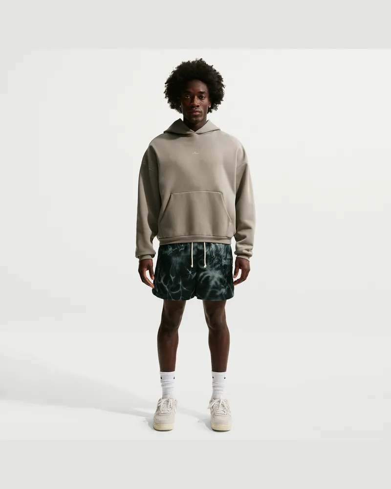 Nike Standard Issue Trainings-Basketballshorts aus Mesh (ca. 13 cm) (Herren) - Schwarz Schwarz