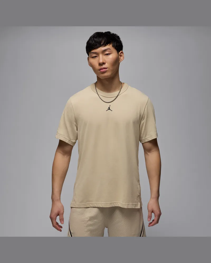 Jordan Sport Dri-FIT Kurzarmshirt für Herren - Braun Braun