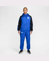 Nike Inter Mailand Home  Fußball-Trainingsanzug aus Webmaterial mit Kapuze (Herren) - Blau Blau