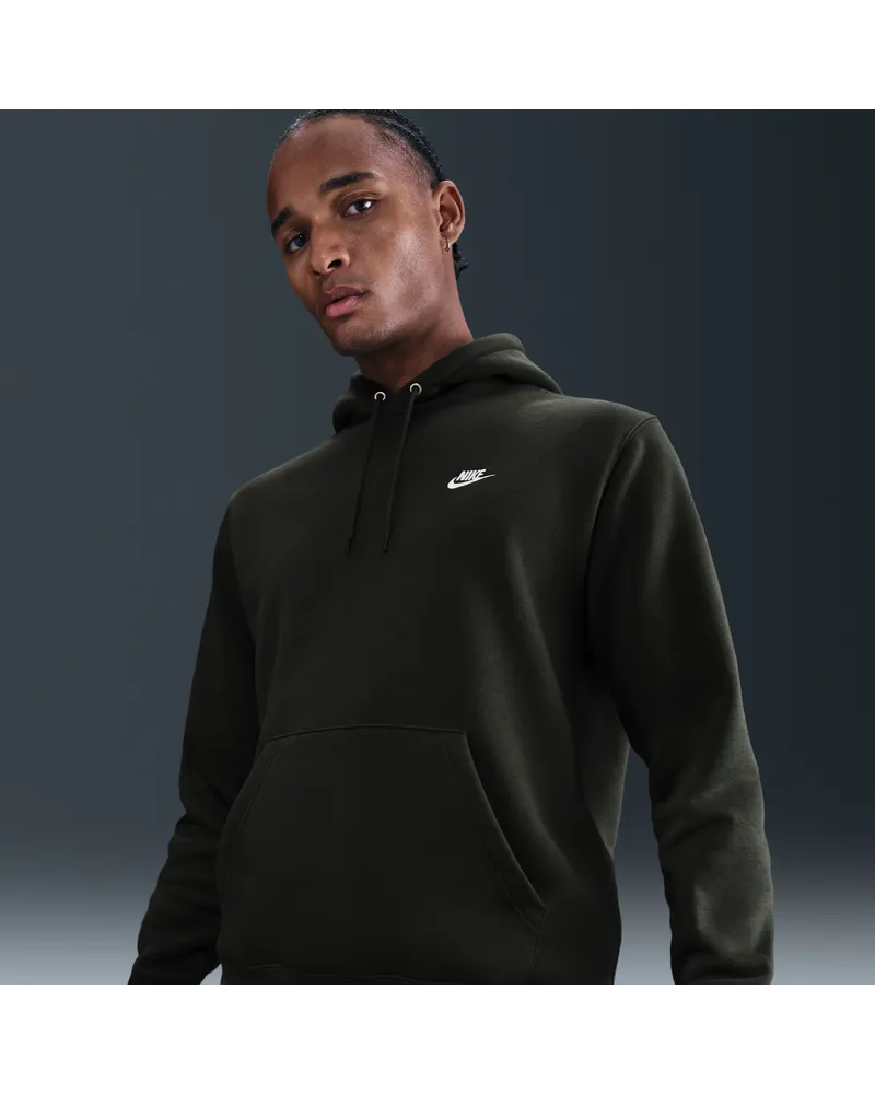 Nike Club Fleece-Hoodie (Herren) - Grün Grün