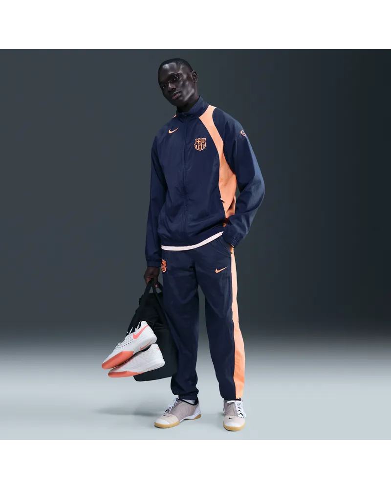 Nike FC Barcelona Third  Total 90 Fußball-Trainingshose aus Webmaterial (Herren) - Blau Blau