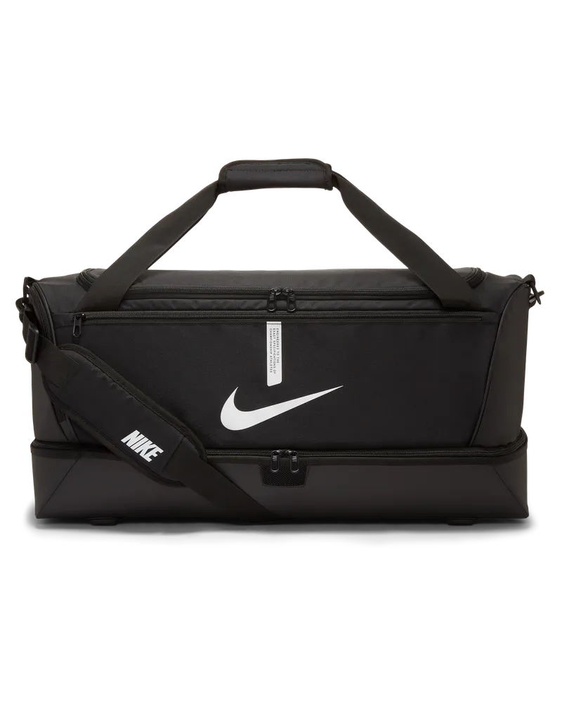 Nike Academy Team Fußball-Hartschalentasche (groß, 59 l) - Schwarz Schwarz