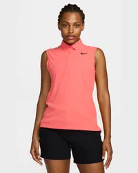 Nike Tour Ärmelloses Dri-FIT ADV Golf-Poloshirt für Damen - Pink Pink