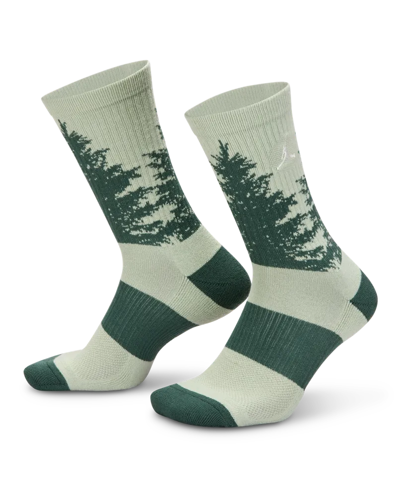 Jordan Everyday Crew-Socken (1 Paar) - Grün Grün