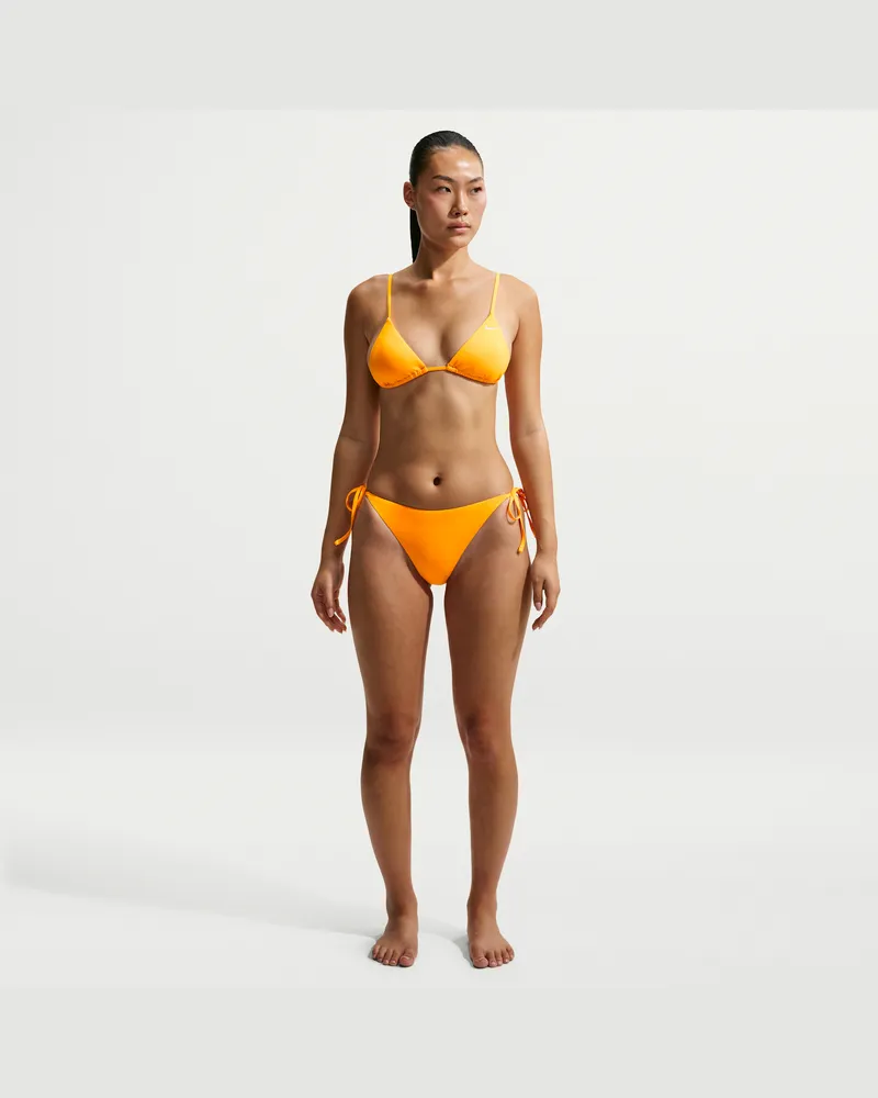 Nike Swim Essential Bikinihose zum Binden (Damen) - Orange Orange