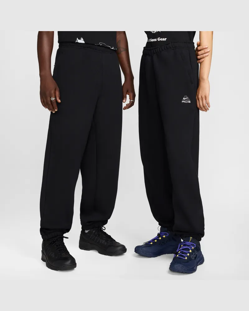 Nike ACG Lungs Therma-FIT Repel "Tuff Fleece"-Hose - Schwarz Schwarz