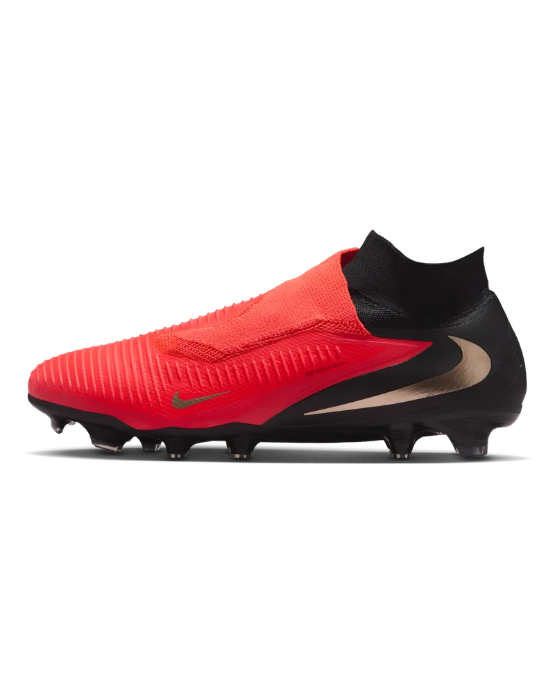 Nike Phantom 6 High Pro Fußballschuh für normalen Rasen - Rot Rot