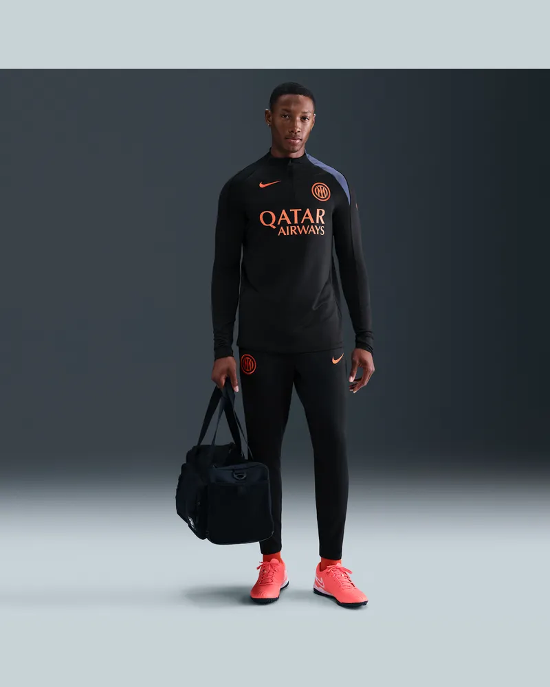 Nike Inter Mailand Strike Third Total 90  Dri-FIT Fußballhose aus Strickmaterial (Herren) - Schwarz Schwarz