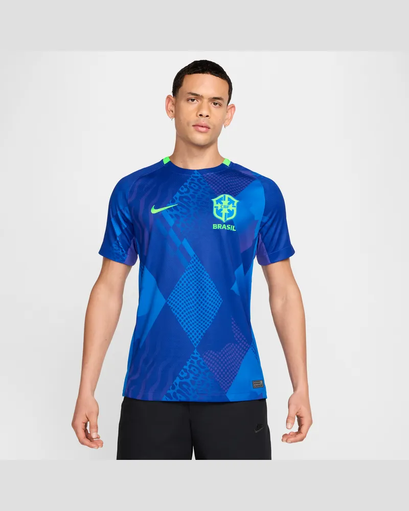 Nike Brasilien 2025 Stadium Away (Frauenteam)  Replika-Fußballtrikot mit Dri-FIT-Technologie (Herren) - Blau Blau