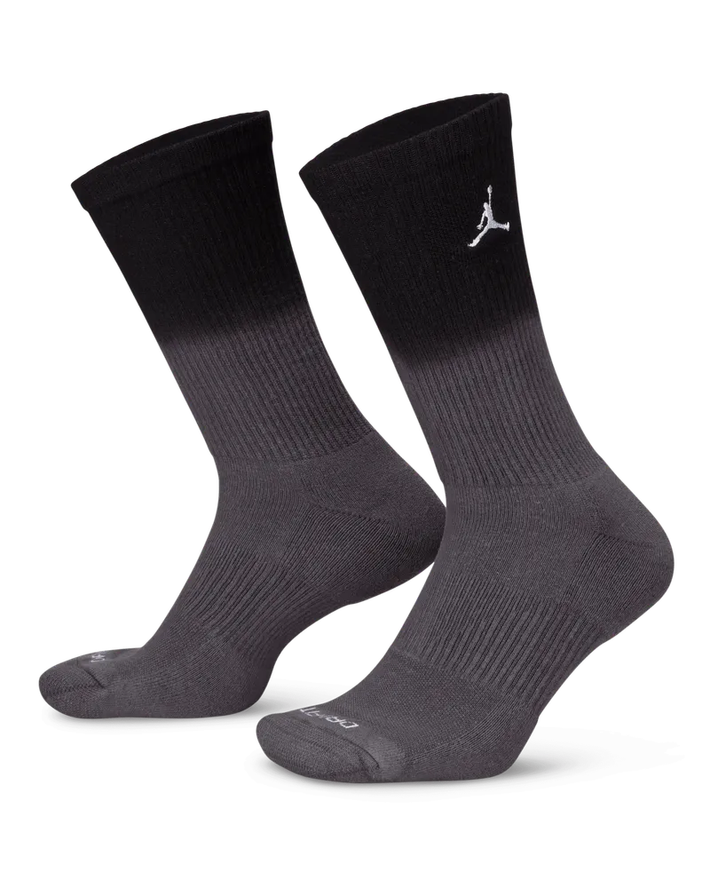 Jordan Everyday Plus Crew-Socken (1 Paar) - Schwarz Schwarz