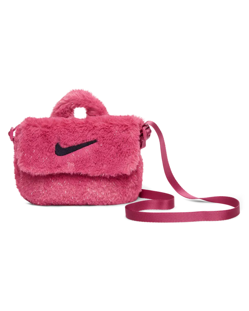 Nike Umhängetasche aus Kunstfell (ältere Kinder, 1L) - Lila Lila