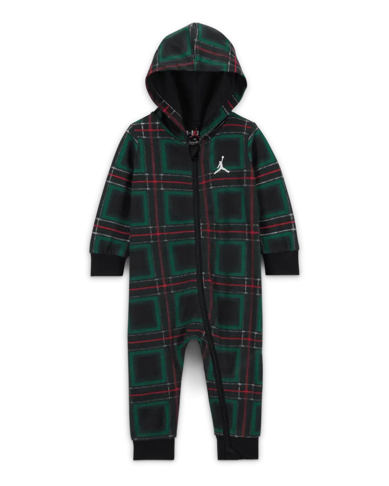 Jordan Brooklyn Essentials Feiertage-Overall für Babys (0–9 M) - Schwarz Schwarz