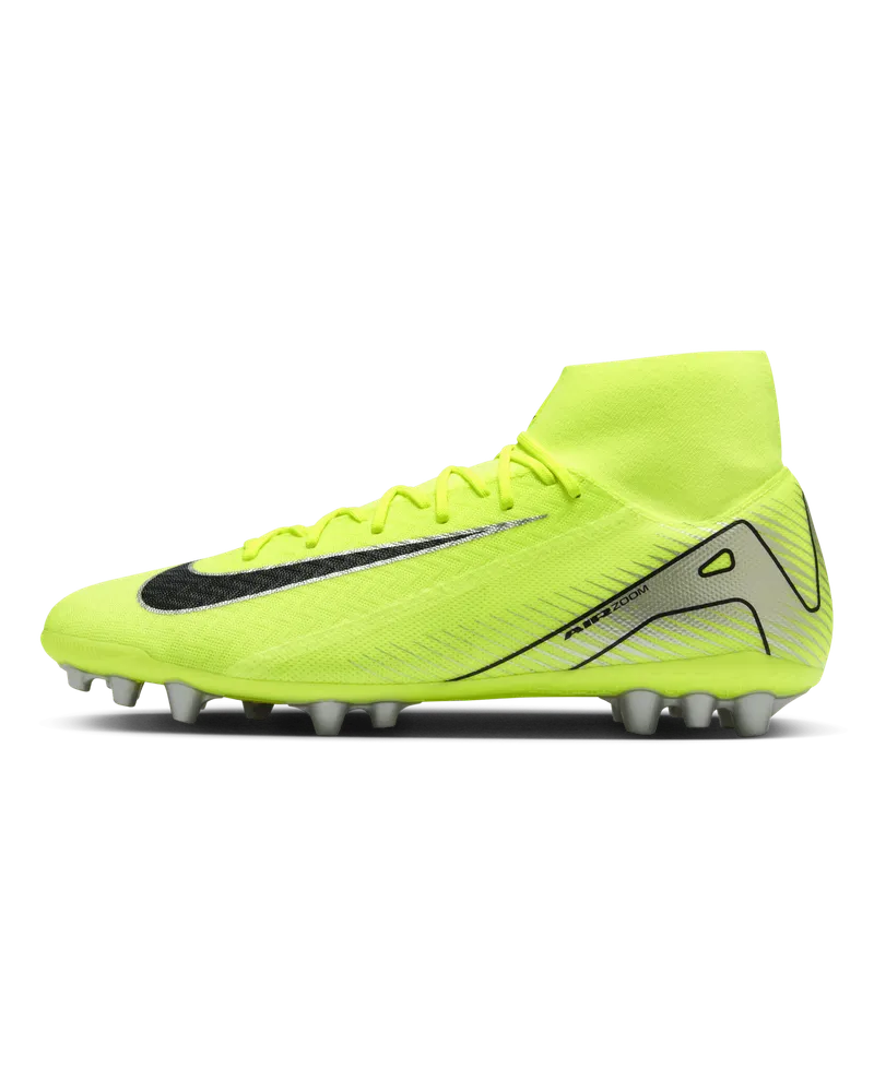 Nike Mercurial Superfly 10 Academy AG High-Top-Fußballschuh - Gelb Gelb