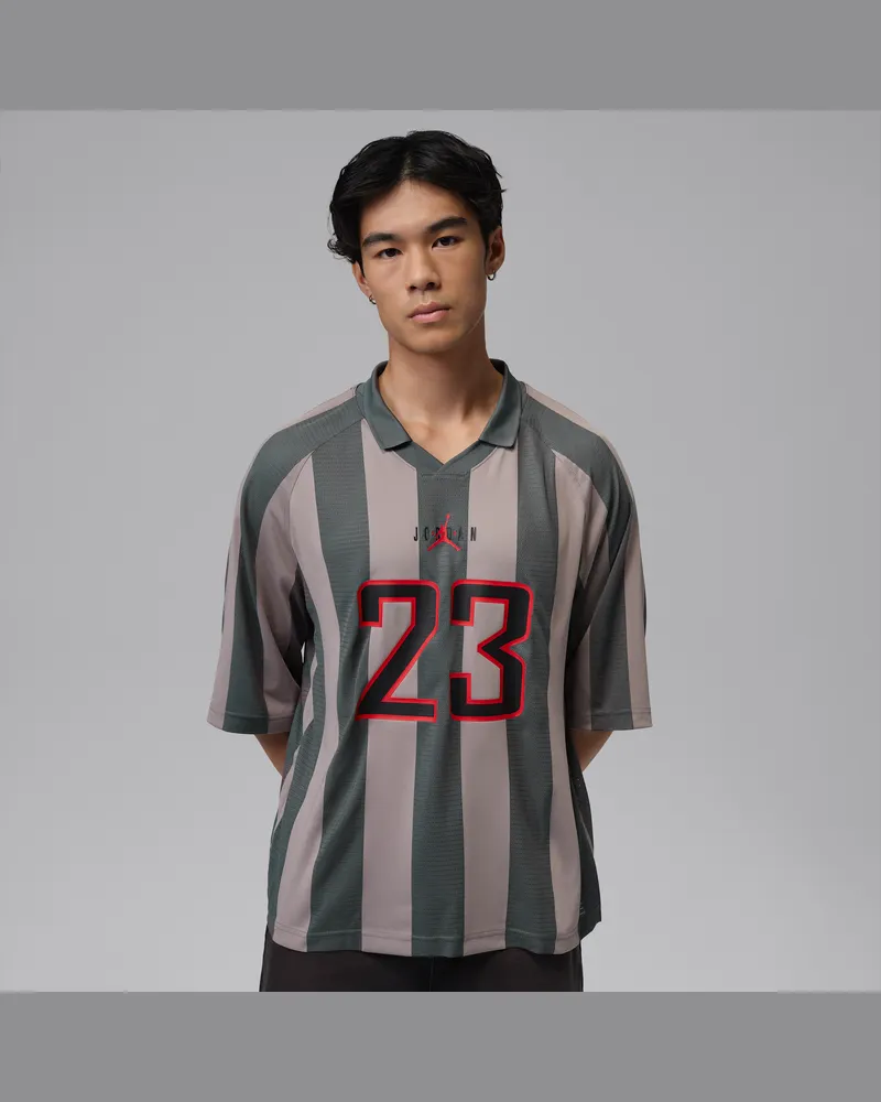 Jordan Brooklyn Terrace-Oberteil (Herren) - Grau Grau