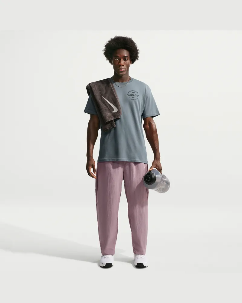 Nike N.A.C. Dri-FIT Trainingshose aus Webmaterial (Herren) - Grau Grau