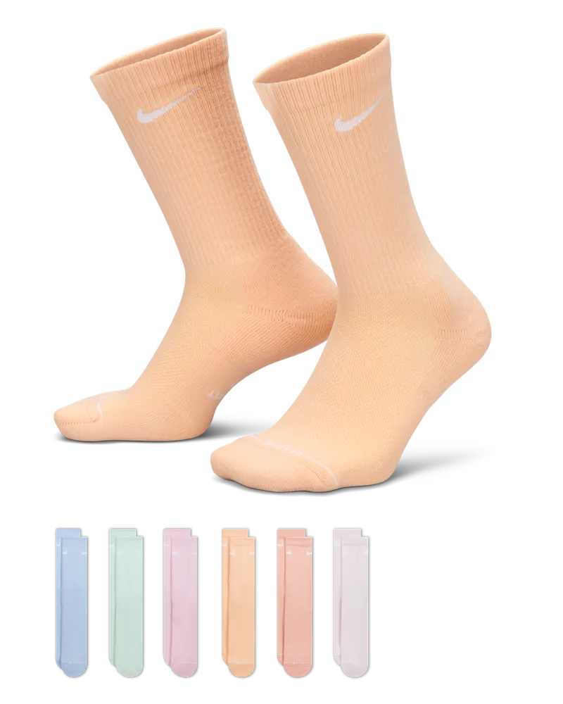 Nike Everyday Elevated Crew-Socken (6 Paar) - Multi-Color Multi-color