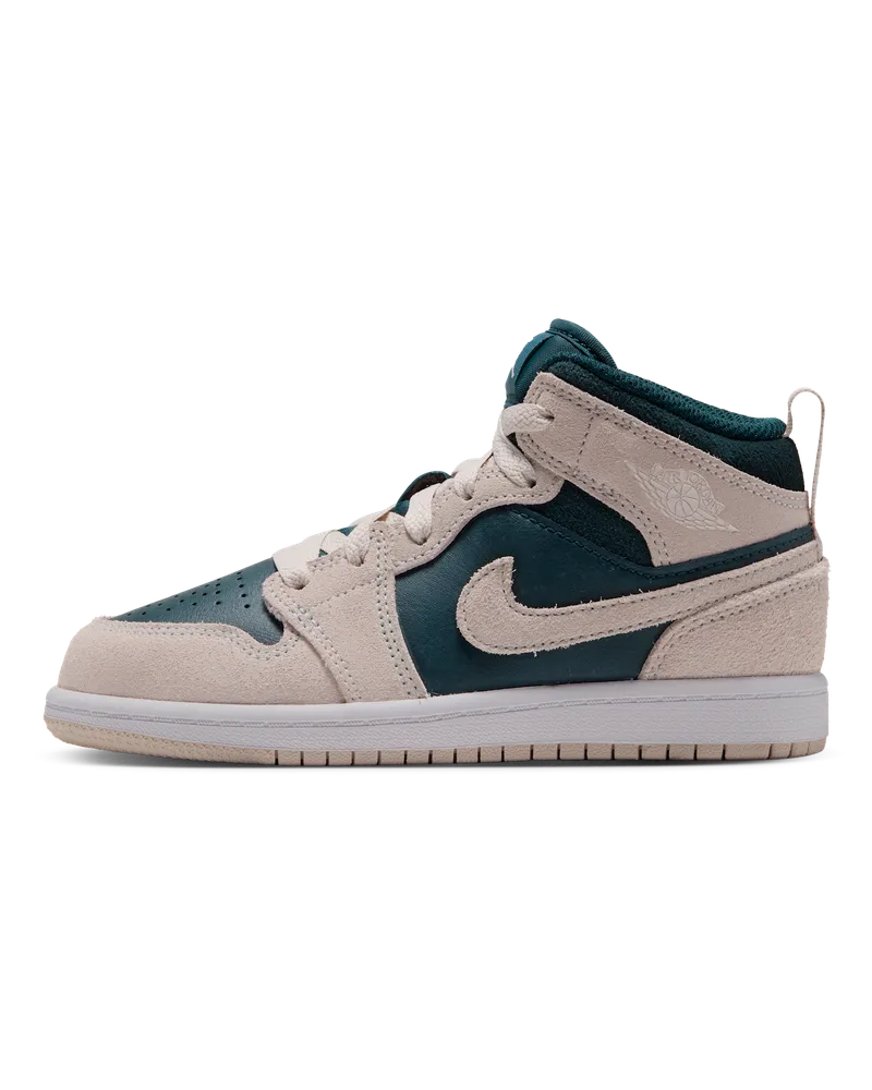 Jordan 1 Mid Schuh für jüngere Kinder - Braun Braun