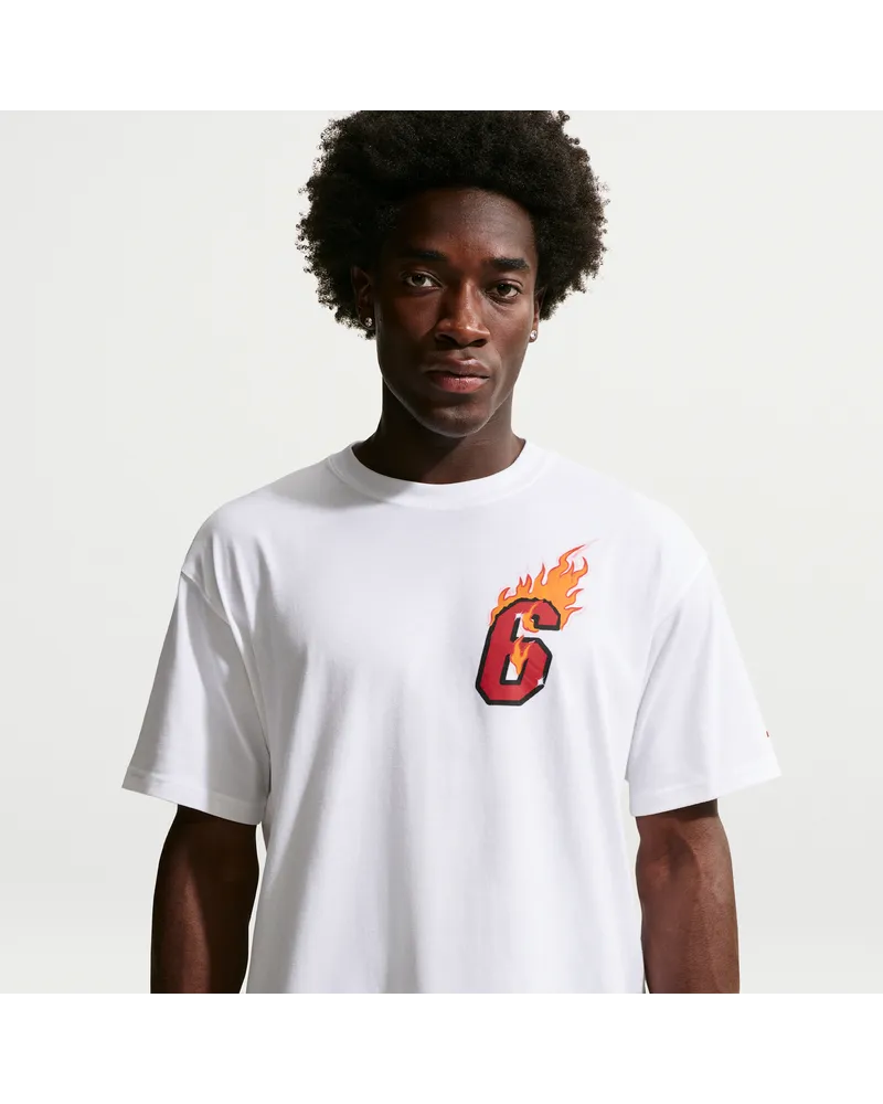 Nike LeBron "Good Intentions"  Basketball-T-Shirt - Weiß Weiß
