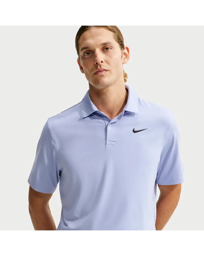 Nike Velocity Dri-FIT Golf-Poloshirt mit Logo auf der Brust (Herren) - Lila Lila