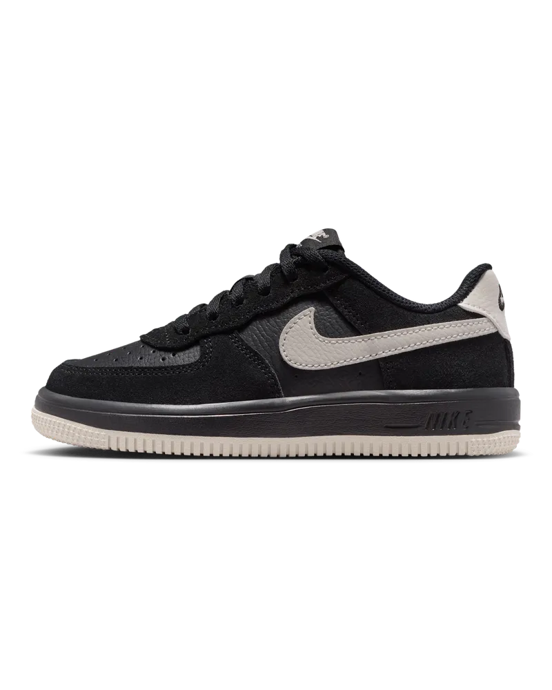 Nike Force 1 Low LV8 2 Schuh (jüngere Kinder) - Schwarz Schwarz