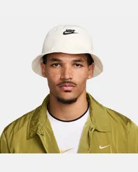 Nike Apex Futura Bucket Hat im Washed-Look - Weiß Weiß