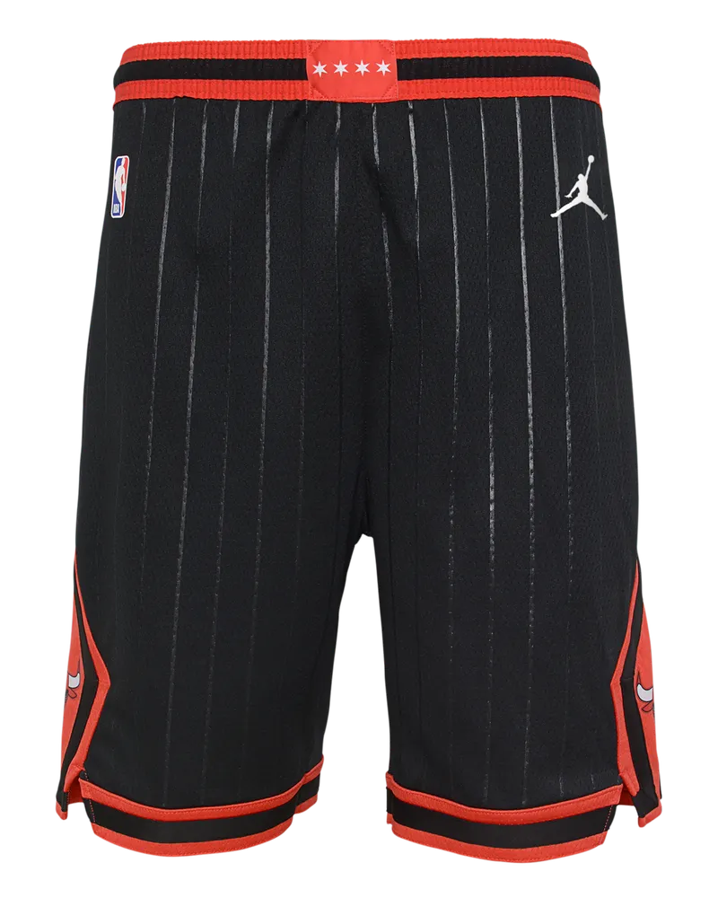 Jordan Chicago Bulls Statement Edition  NBA Swingman Basketballshorts für ältere Kinder - Schwarz Schwarz