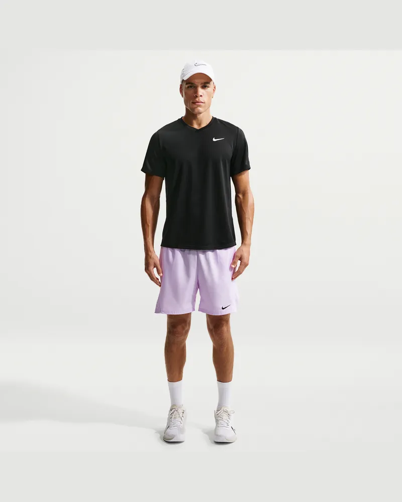Nike Court Victory Dri-FIT Herren-Tennisshorts (ca. 18 cm) - Lila Lila