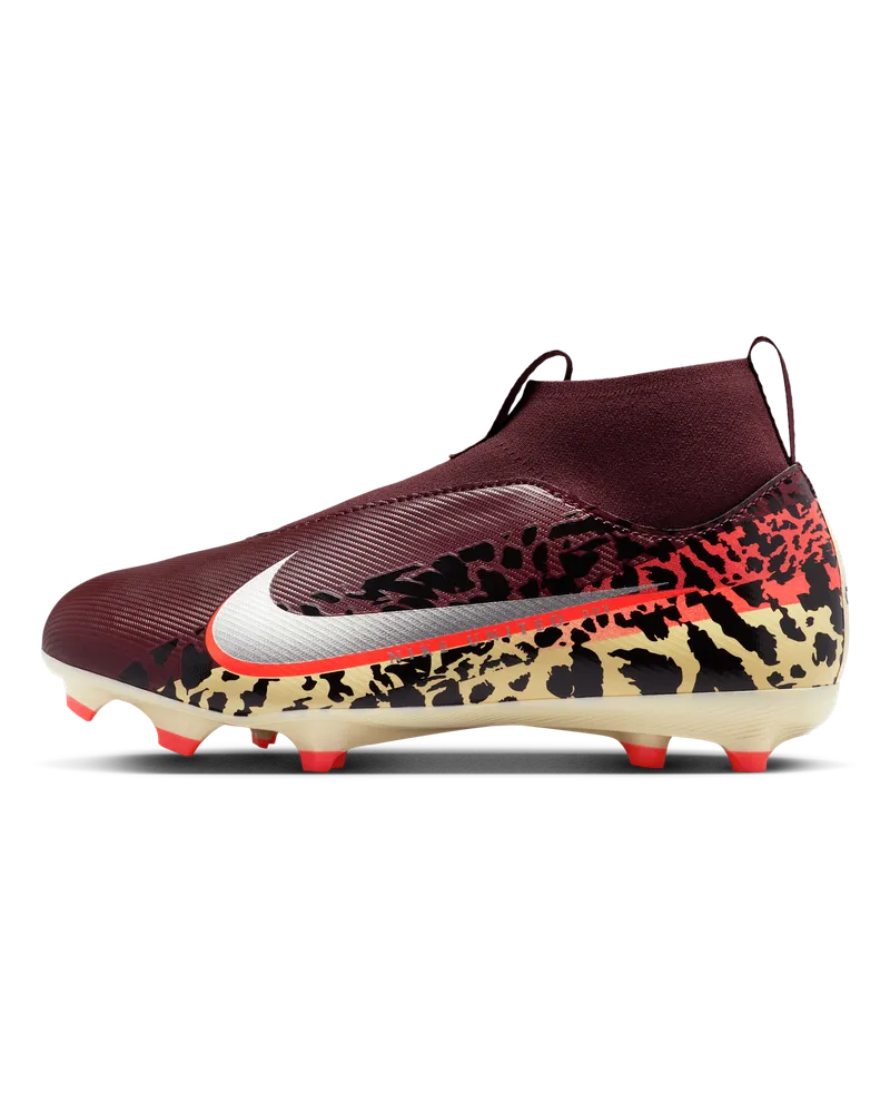 Nike United Jr. Mercurial Superfly 10 Academy High-Top-Fußballschuh für verschiedene Böden (ältere Kinder) - Rot Rot