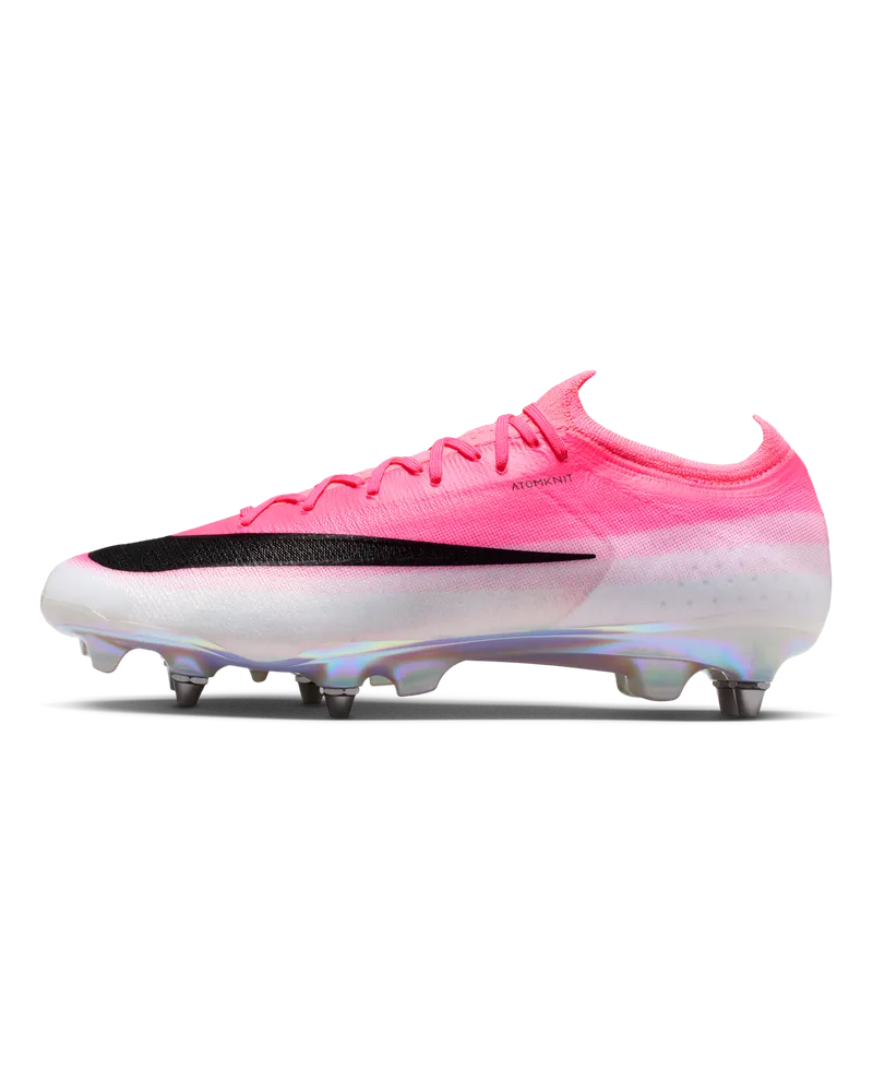 Nike Mercurial Vapor 17 Elite Low-Top-Fußballschuh für weichen Rasen - Pink Pink