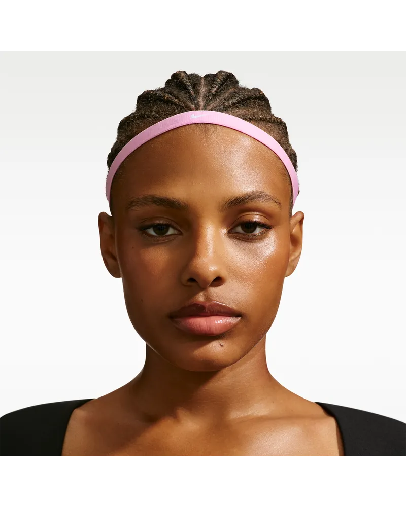 Nike Flex Stirnbänder (6er-Pack) - Pink Pink