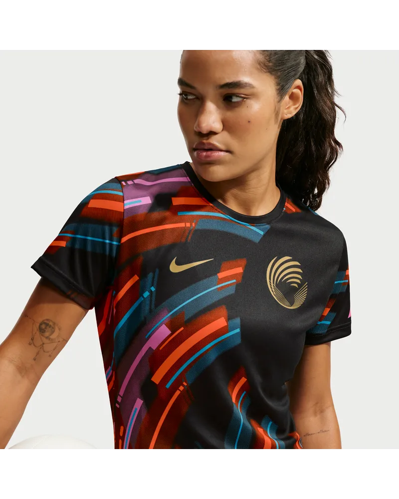 Nike WSL  Digital Performance Kurzarmshirt (Damen) Nike Digital Performance Kurzarmshirt (Damen) - Schwarz Schwarz