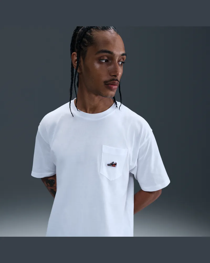 Nike Sportswear Air Max 90 Herren-T-Shirt - Weiß Weiß