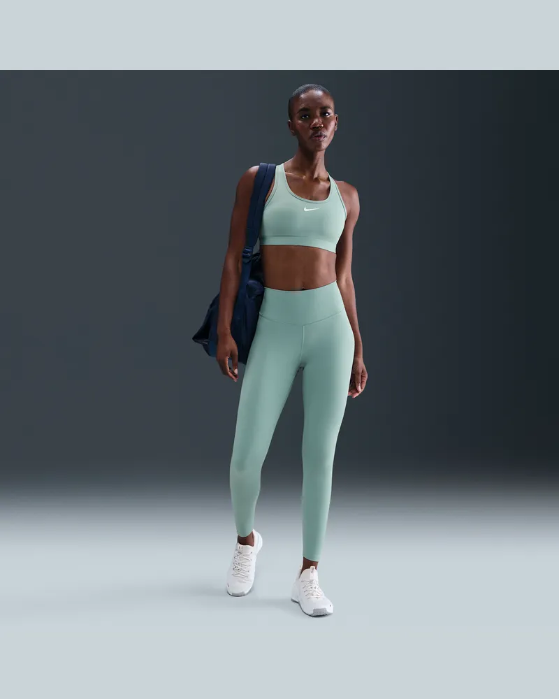 Nike One 7/8-Leggings mit hohem Bund für Damen - Grün Grün
