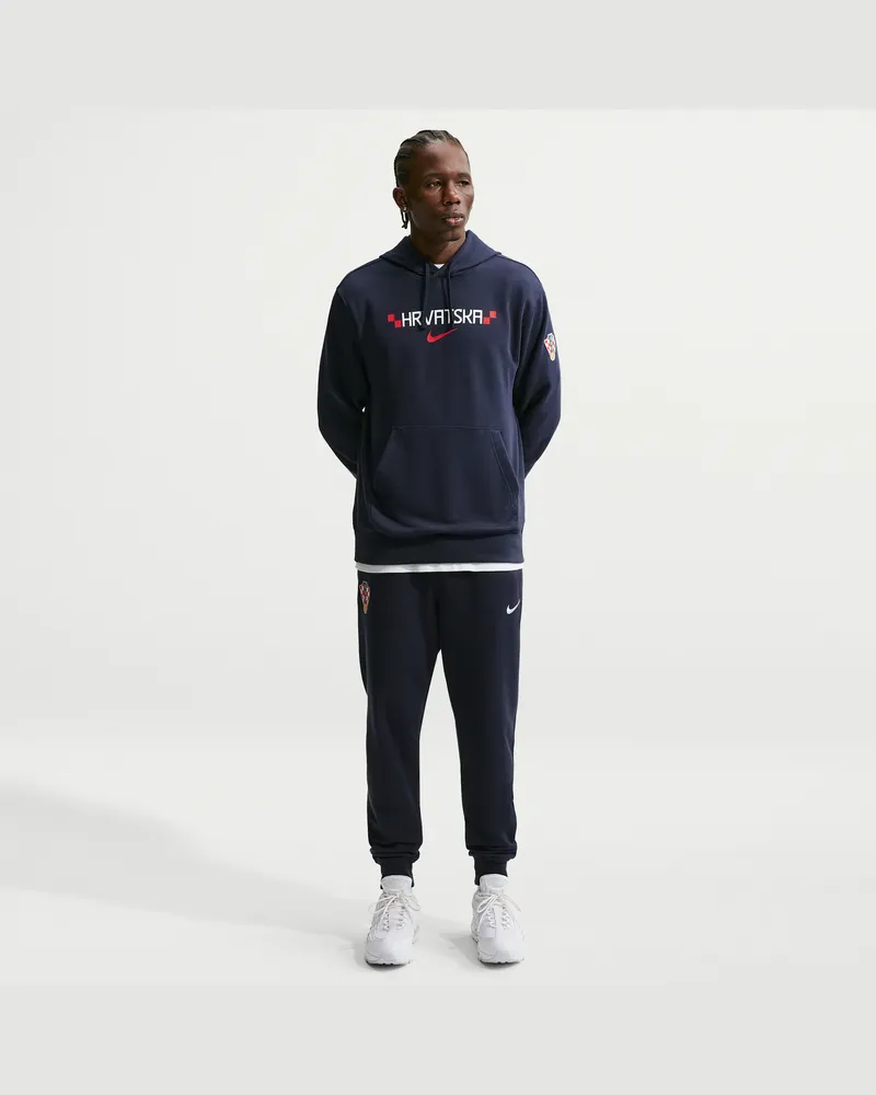 Nike Kroatien 2026 Fleece Jogger  Club Jogger (Herren) - Blau Blau