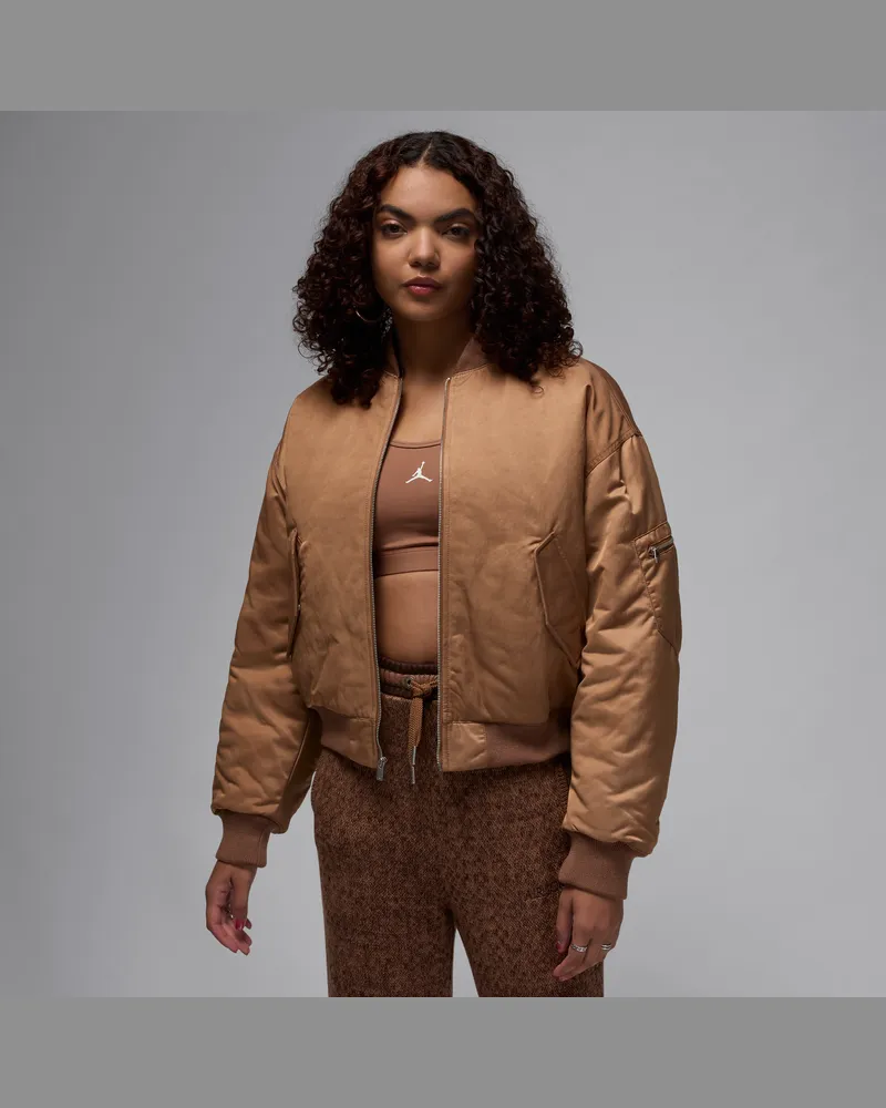Jordan Renegade Jacke (Damen) - Braun Braun