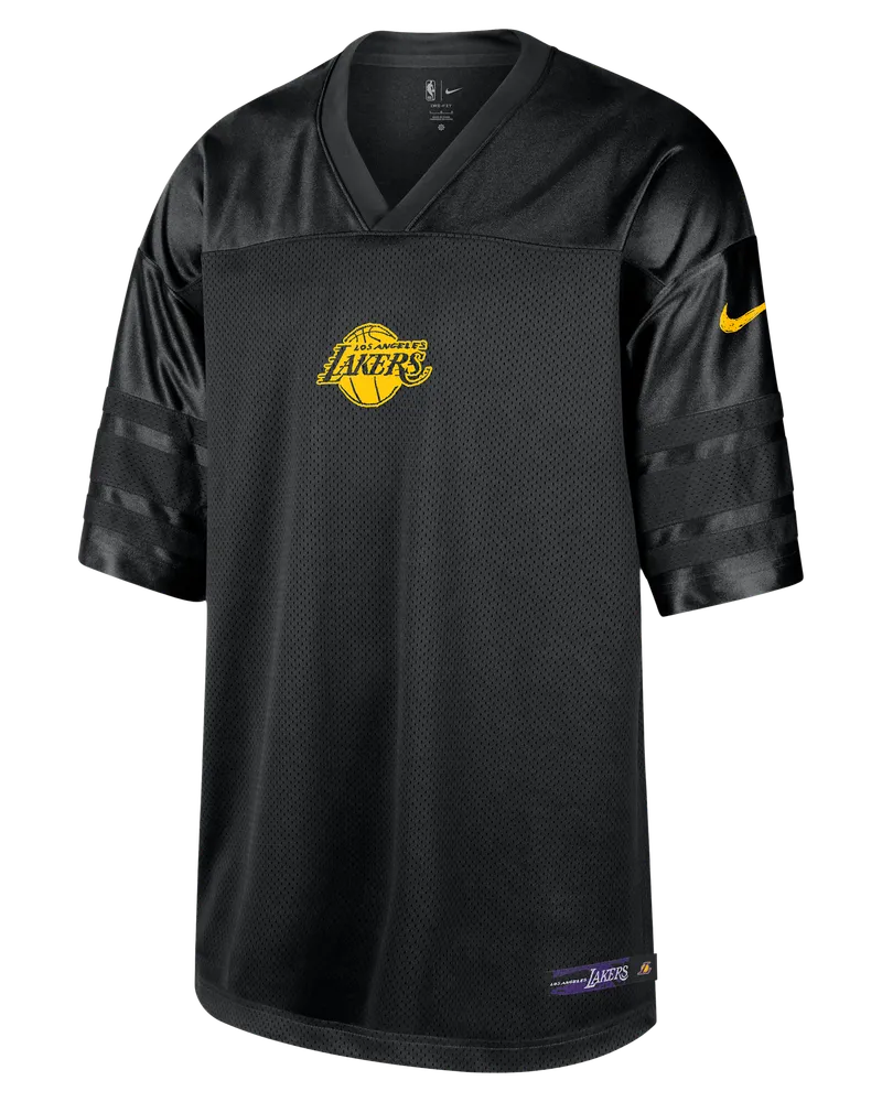 Nike Los Angeles Lakers Courtside  Dri-FIT NBA-Trikot für Herren - Schwarz Schwarz